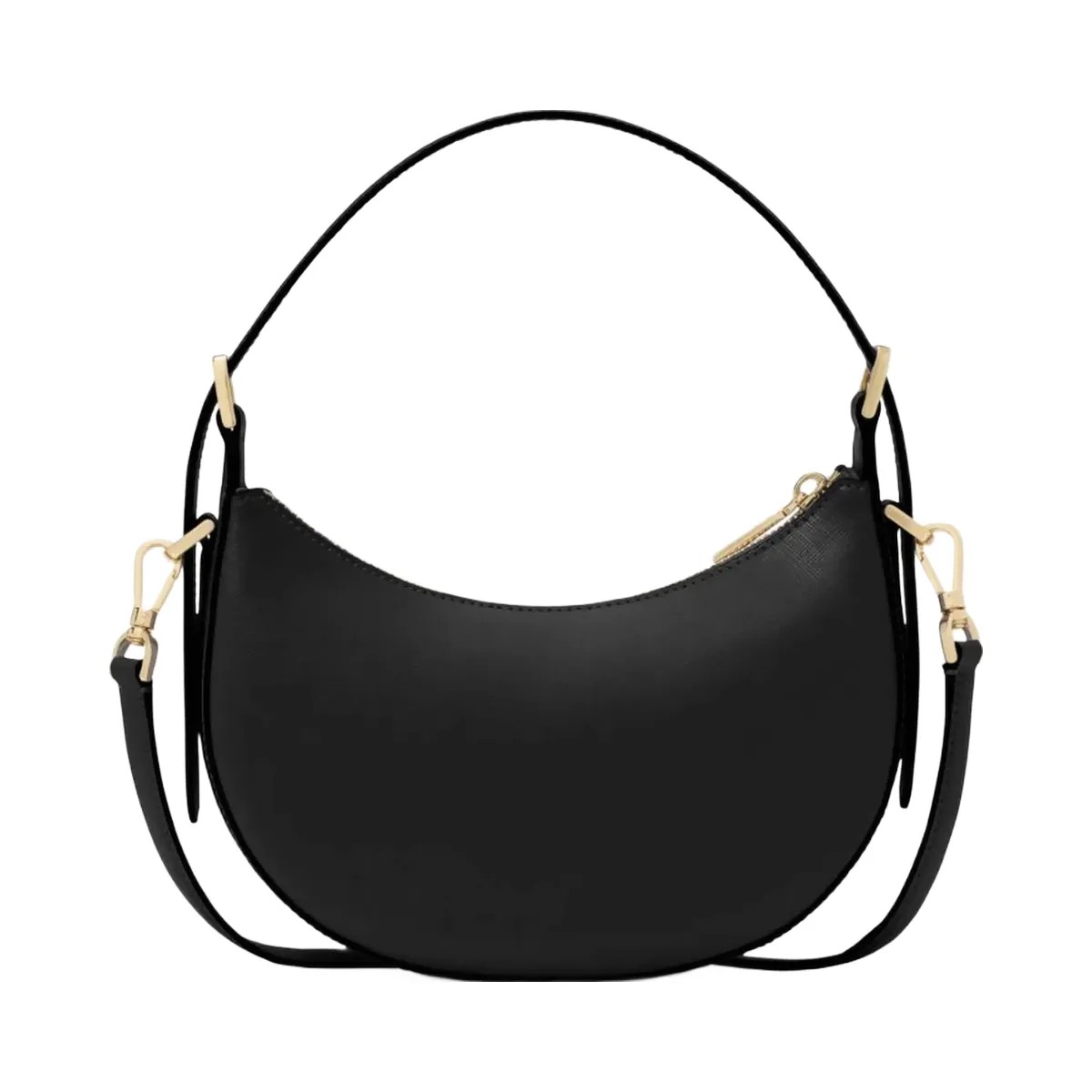 Kate Spade Nova Crescent Shoulder Bag Black - HypeFly India View 5