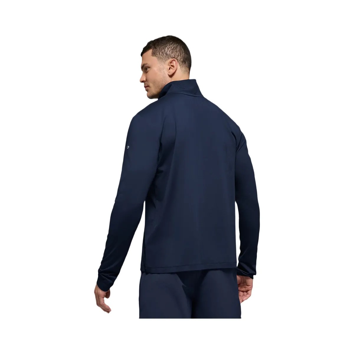 Alo Men's Conquer 1/4 Zip Reform Long Sleeve - Navy - HypeFly India View 3