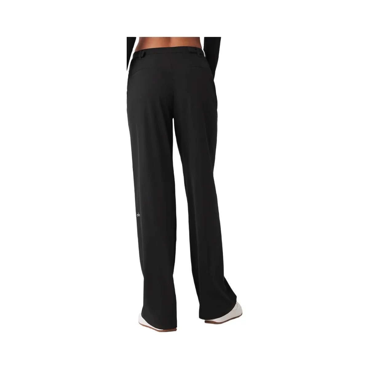 Alo Women's Mid-Rise Showdown Trouser - Black - HypeFly India View 3