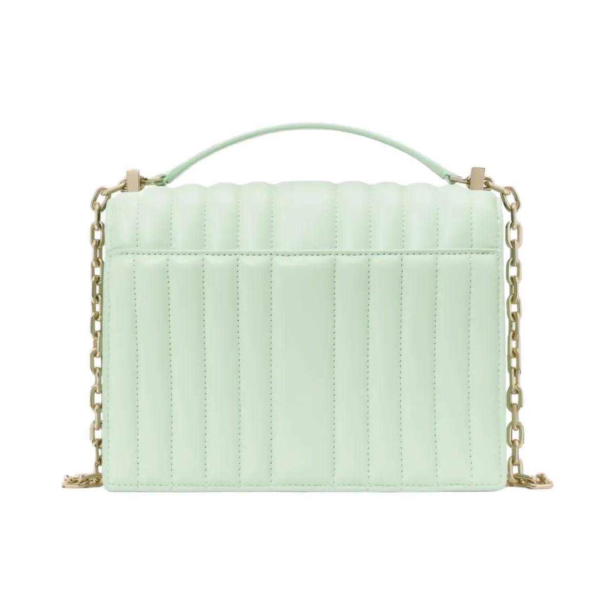 Kate Spade Deco Quilted Chain Shoulder Bag Pistachio Ice - HypeFly India View 5