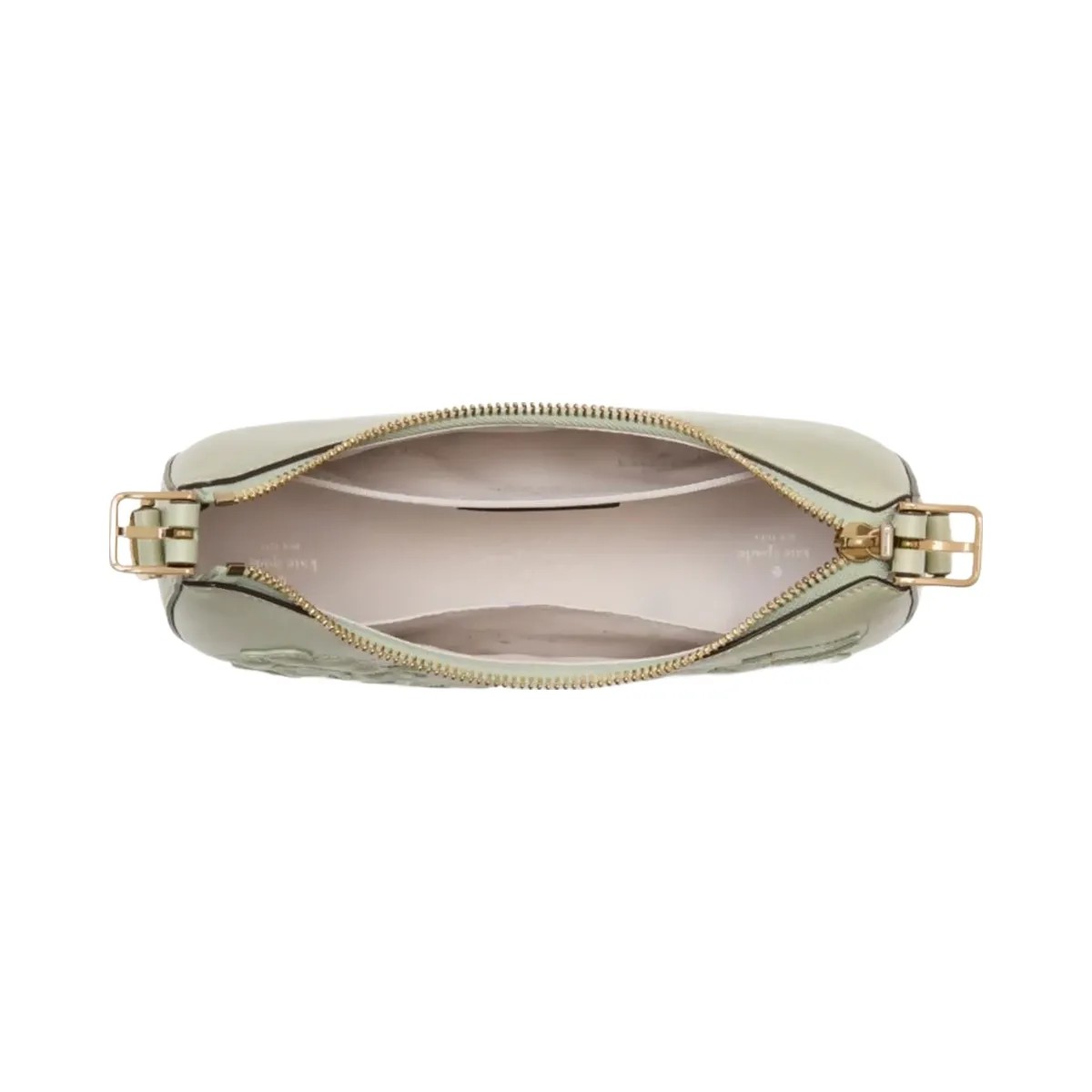 Kate Spade Nova Floral Applique Crescent Shoulder Bag Sage Bundle - HypeFly India View 3