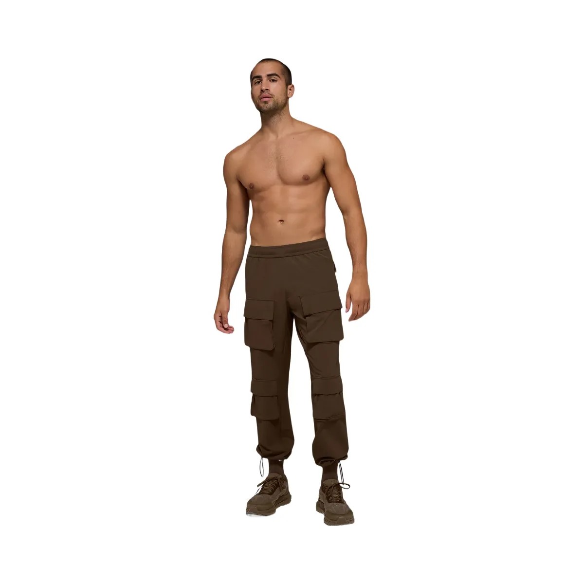 Alo Men's Cargo Venture Pant - Espresso - HypeFly India View 1