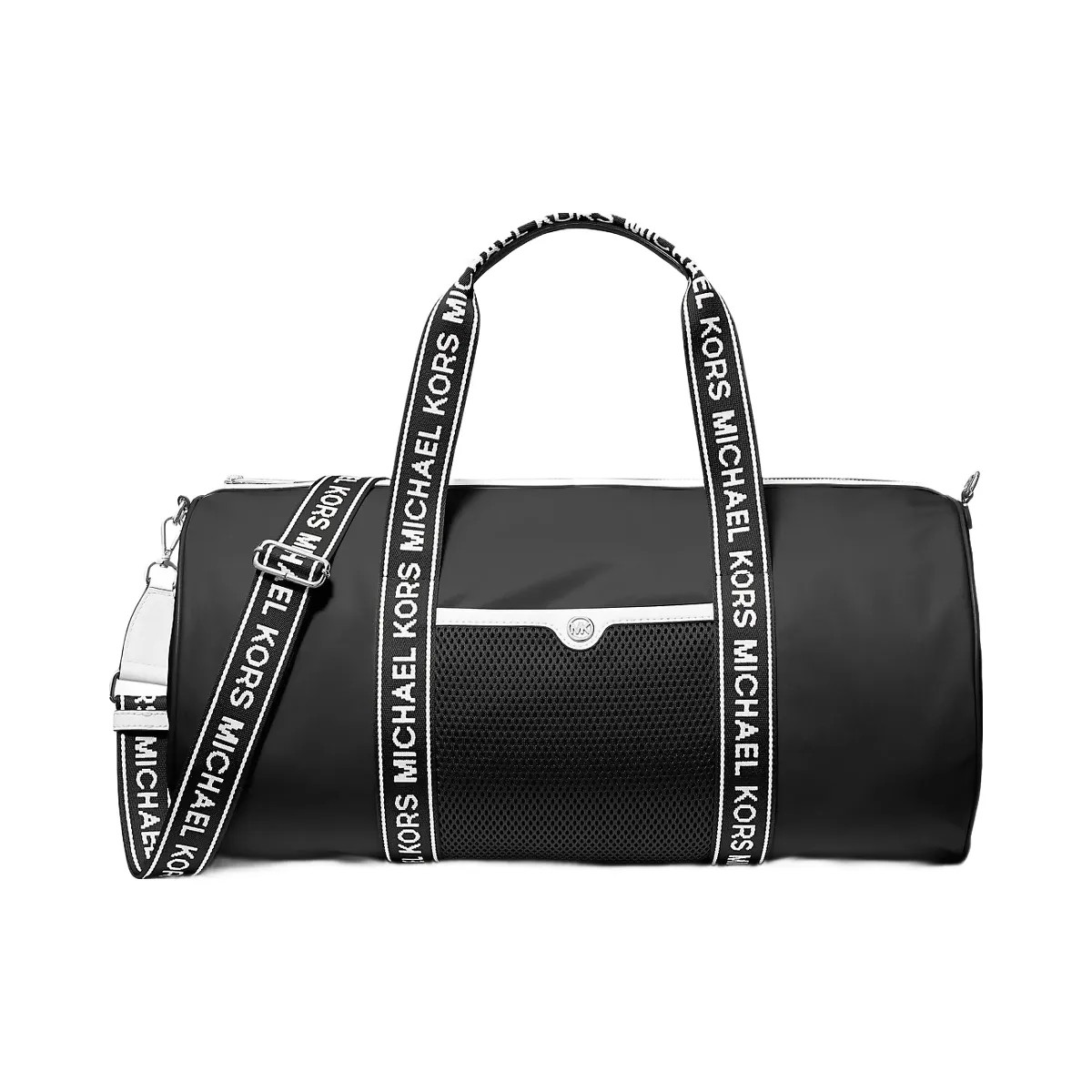 Michael Kors Jet Set Large Nylon Duffel Bag Black - HypeFly India View 1