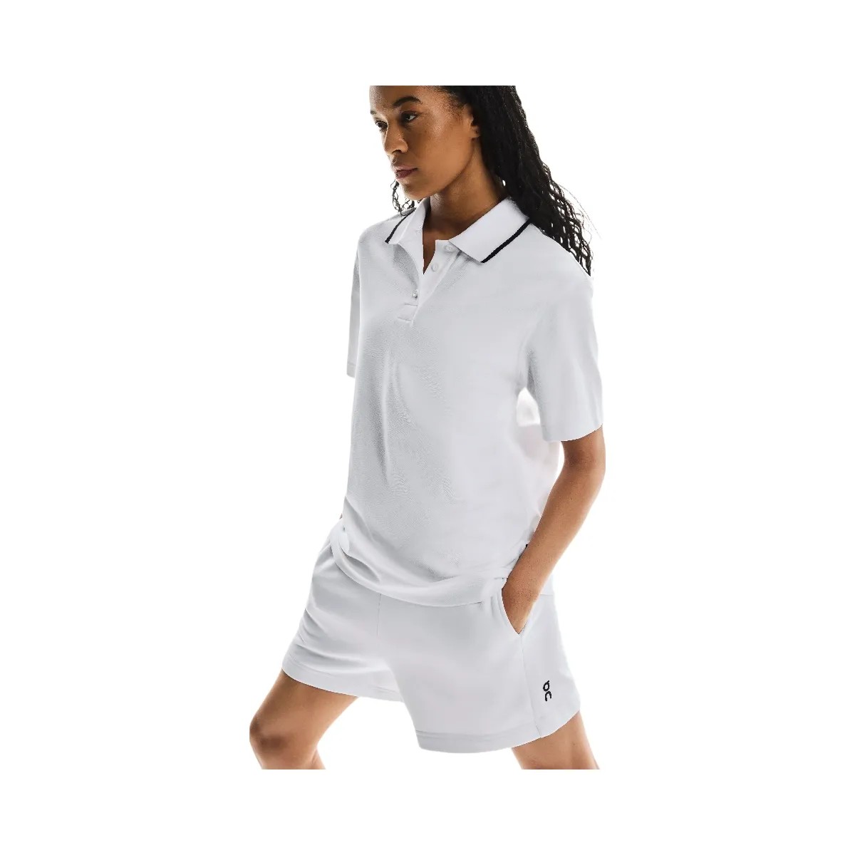 On Courtside Polo White - HypeFly India View 2