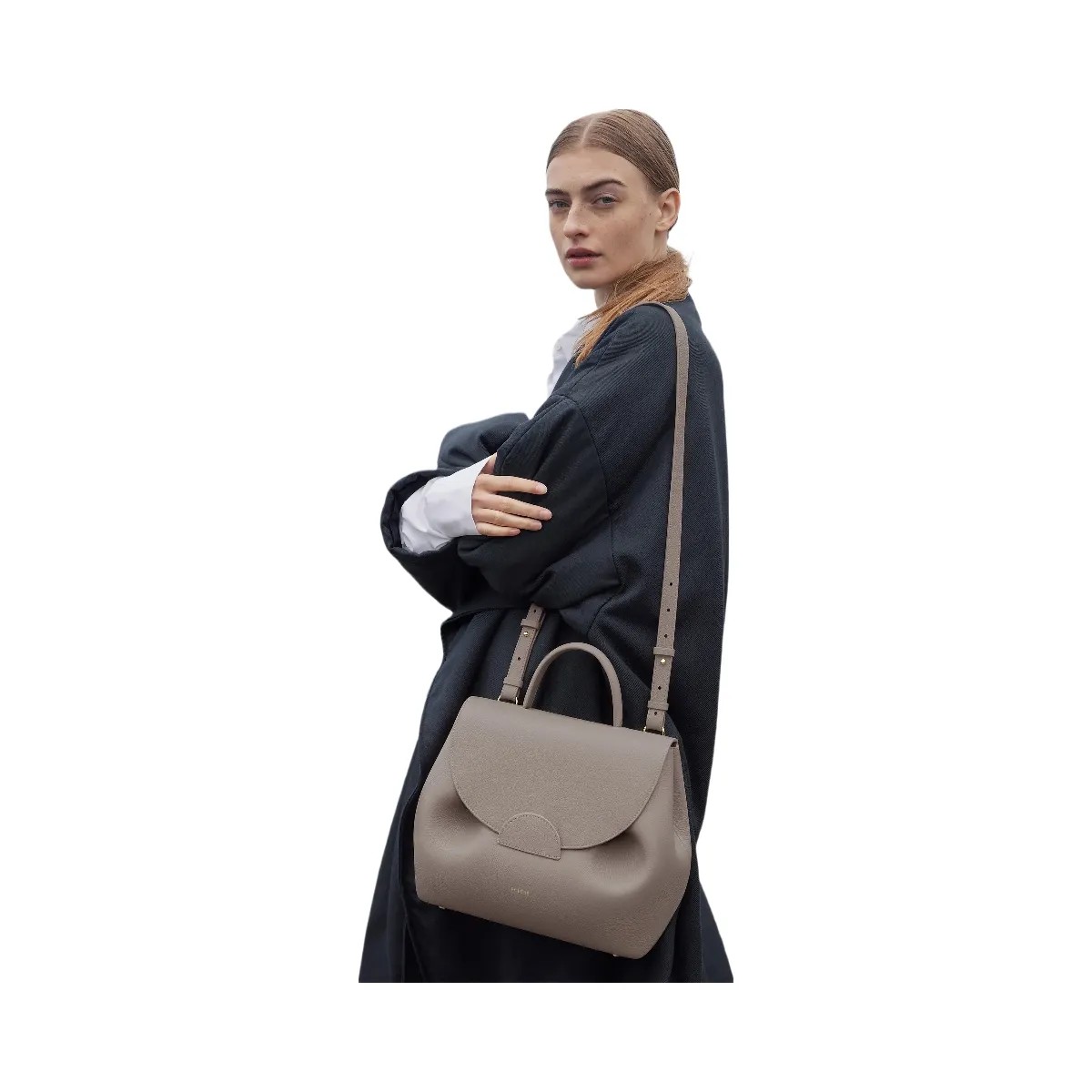 Polene Numero Un Textured Grey - HypeFly India View 3