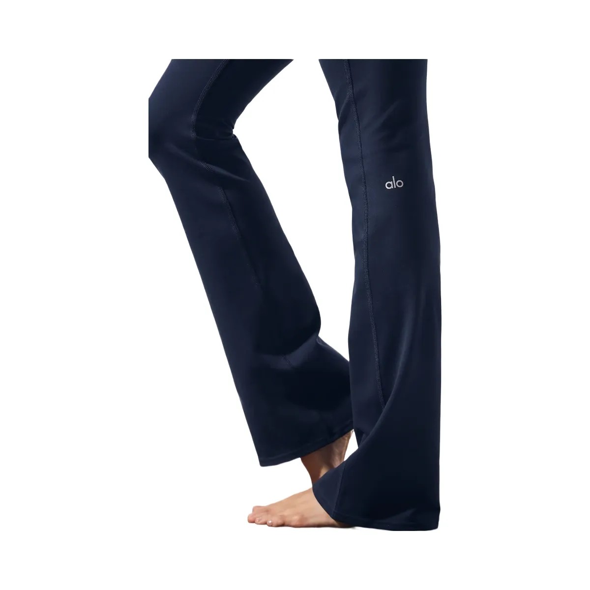 Alo Women's Airbrush High-Waist Bootcut Legging - Navy - HypeFly India View 2