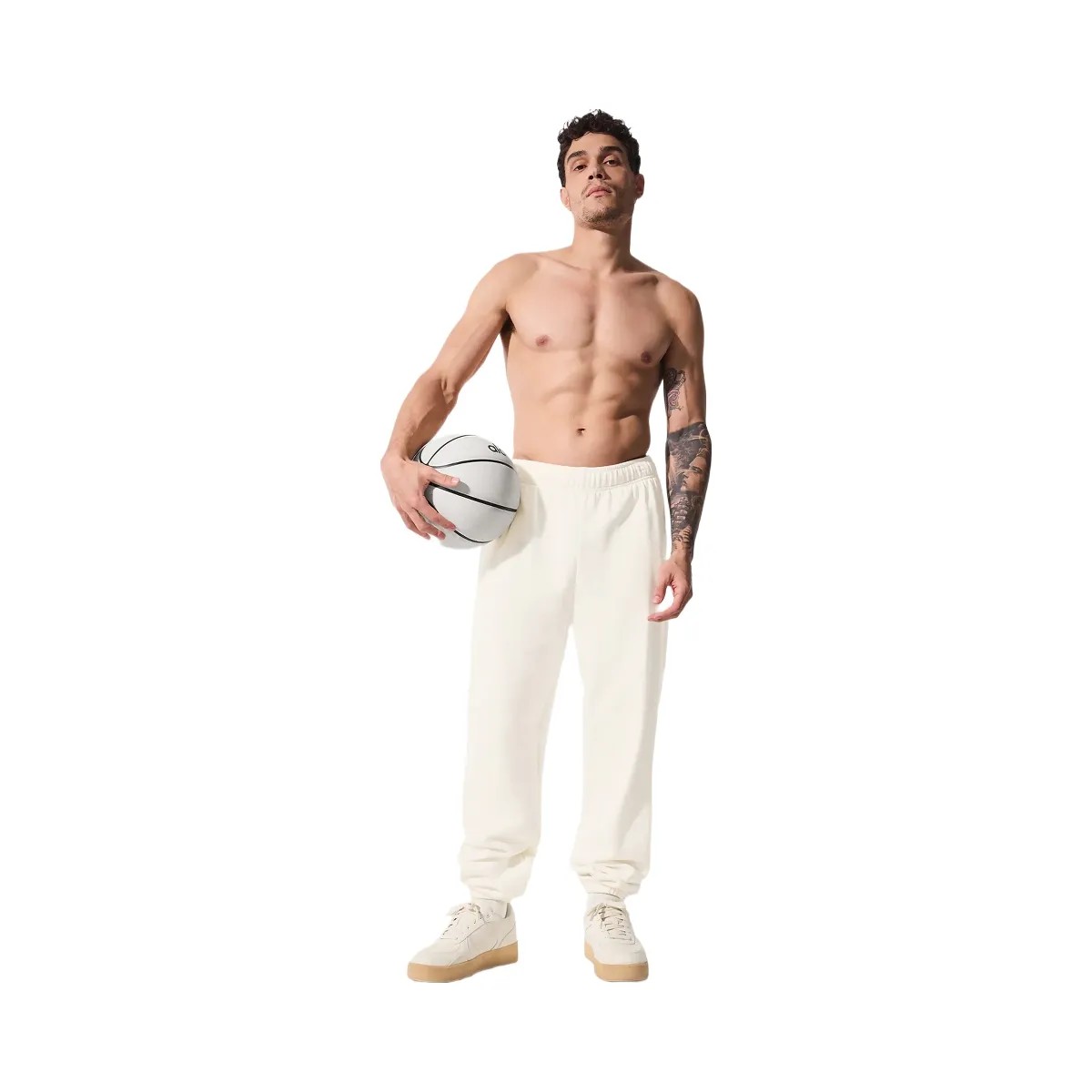 Alo Men's Accolade Sweatpant - Ivory - HypeFly India View 1