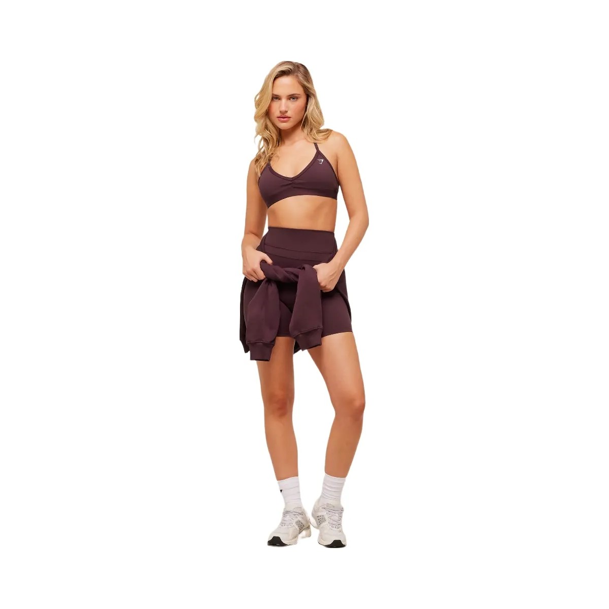 Gymshark Whitney Shorts - Cherry Purple - HypeFly India View 4