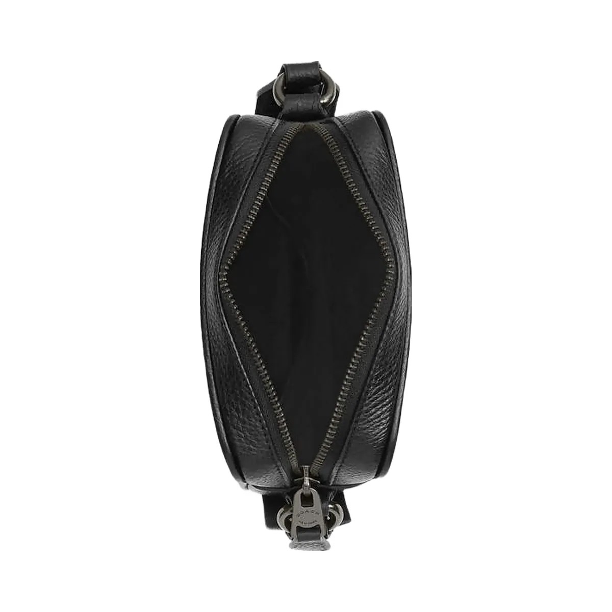 Coach Sullivan Crossbody Bag In Signature Canvas Signature Canvas-Gunmetal-Charcoal-Black - HypeFly India View 4