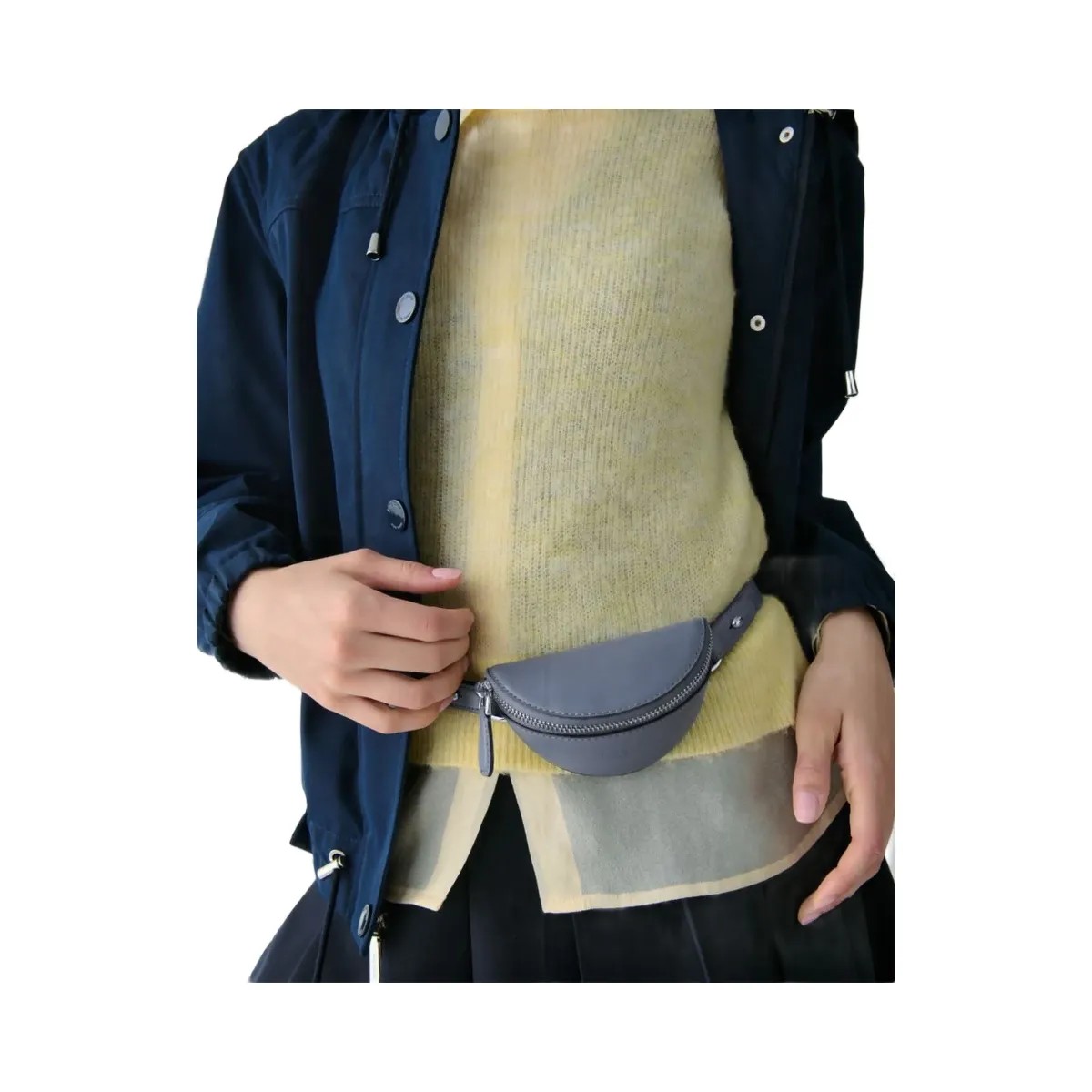 Kate Spade Duo Crossbody Bag Cinder Grey - HypeFly India View 6