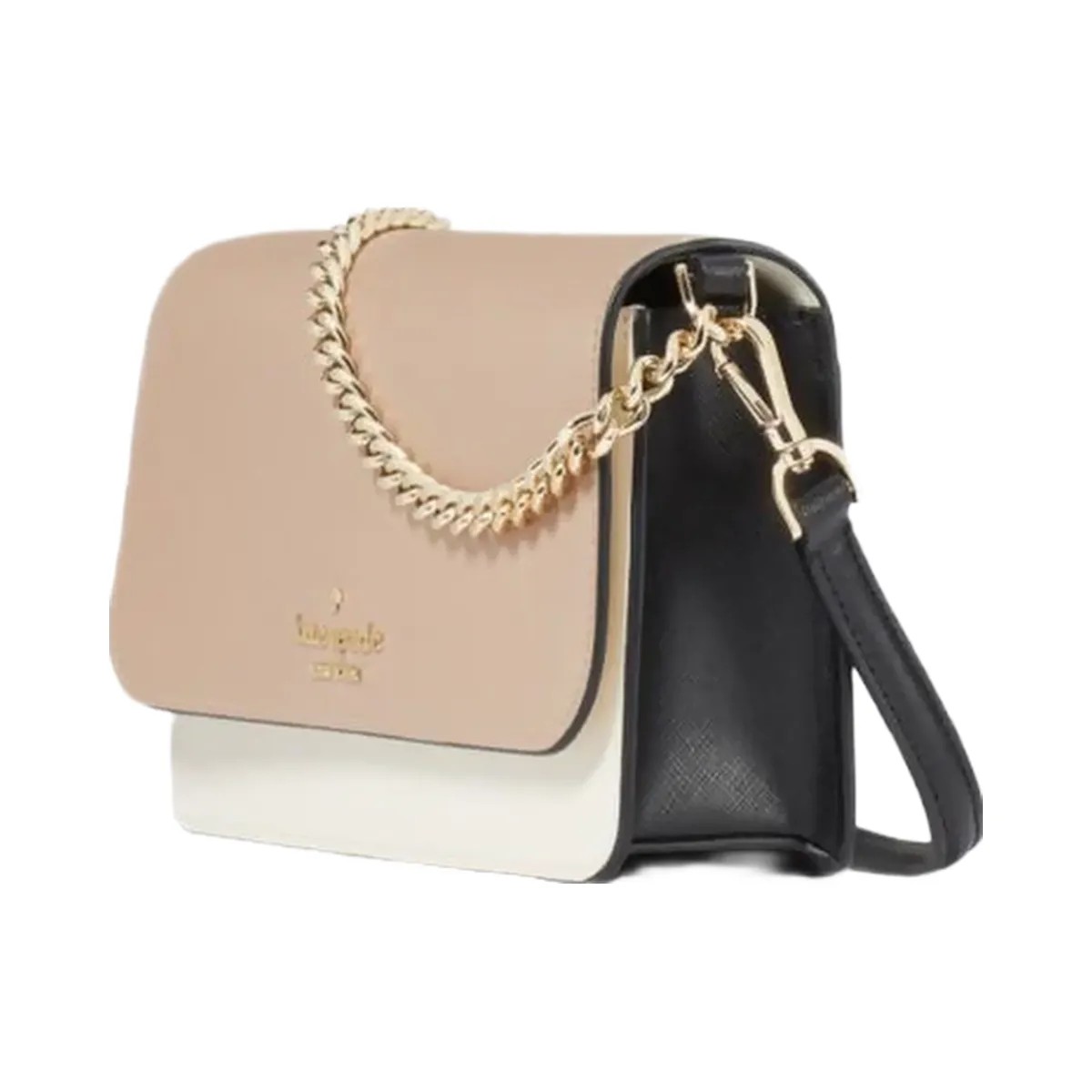 Kate Spade Madison Willow Mini Flap Crossbody Toasted Hazelnut Multi - HypeFly India View 3