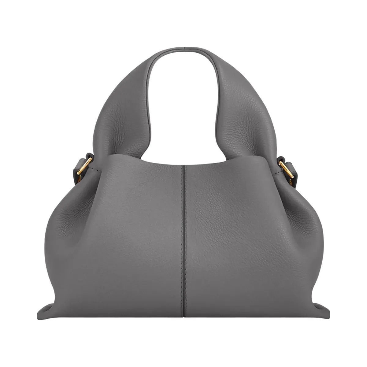 Polene Numero Neuf Mini Textured Stone - HypeFly India View 1