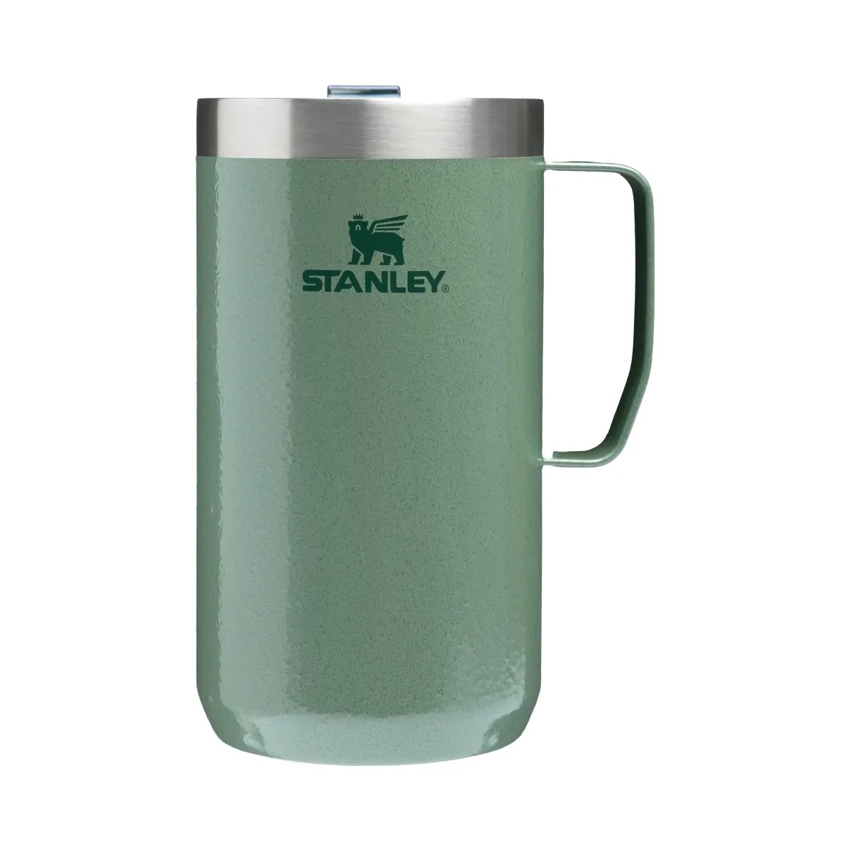 Stanley Stay-Hot Camp Mug (24OZ) Hammertone Green - HypeFly India View 1