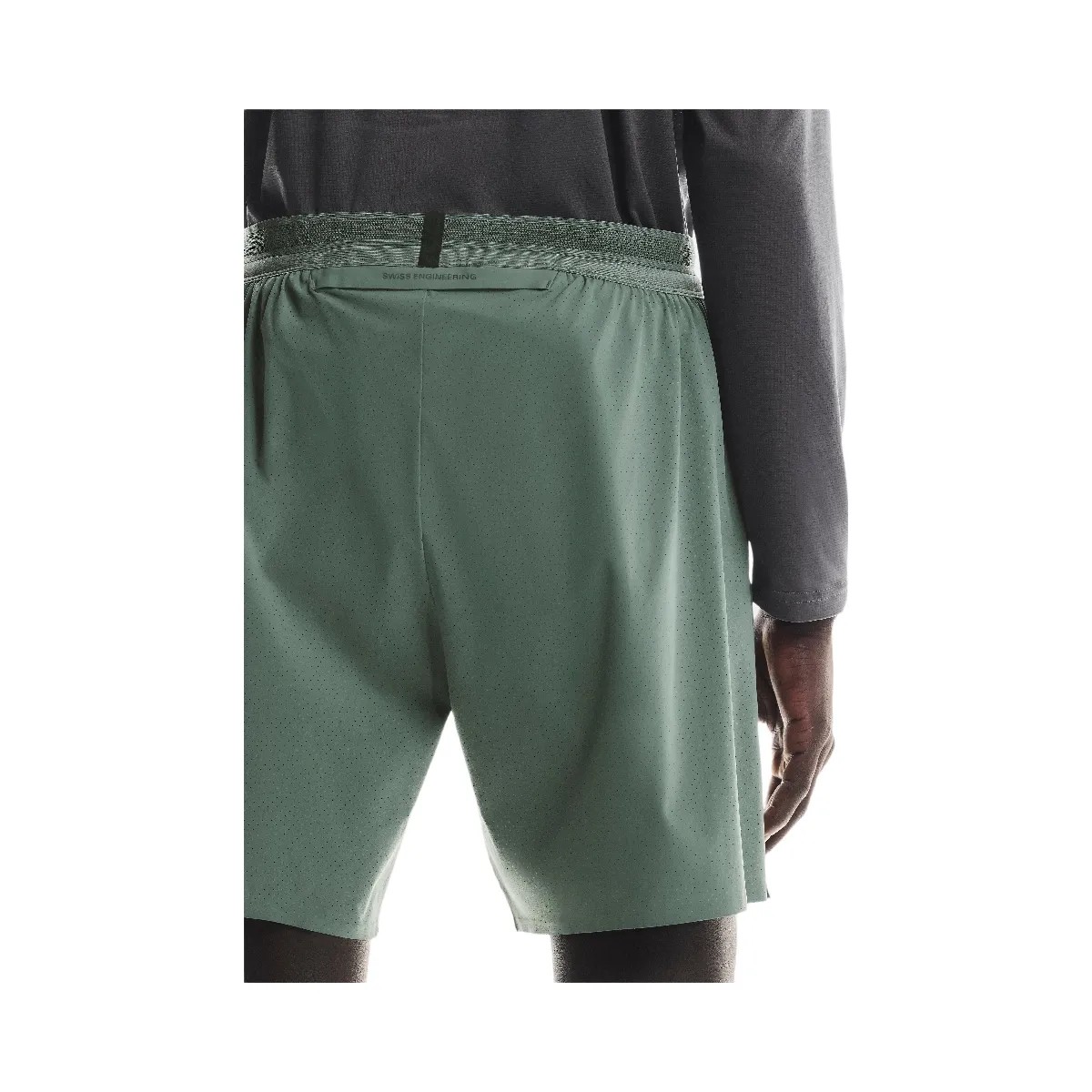 On 7" Performance Shorts Olive - HypeFly India View 5