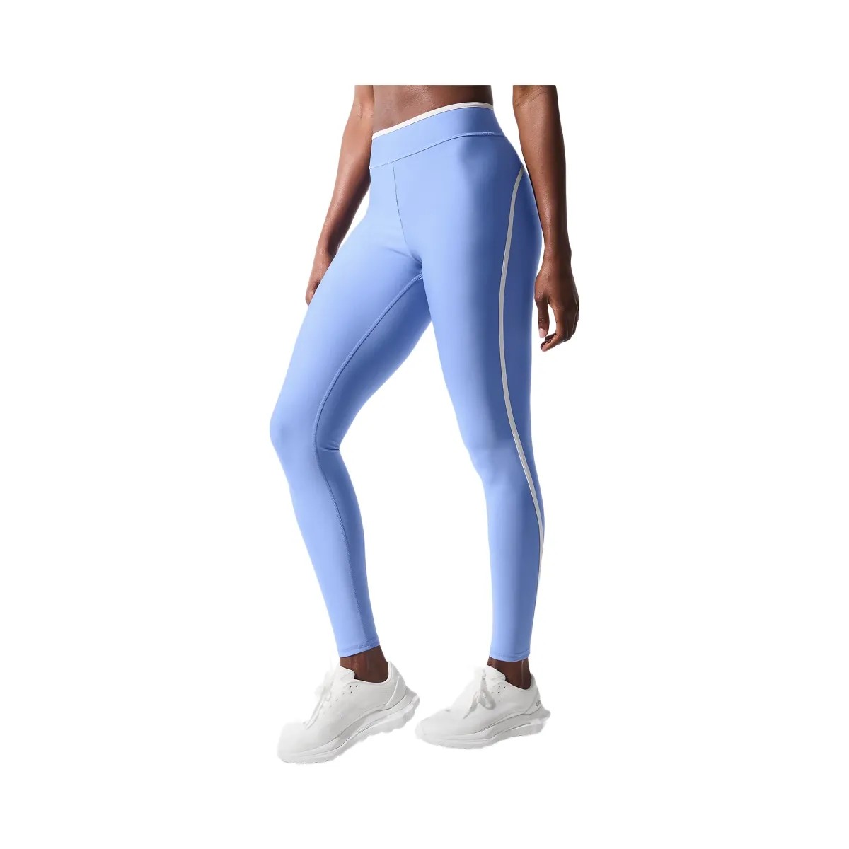 Alo Women's Airlift High Waist Charger 7/8 Legging - Crystal Clear Blue/White - HypeFly India View 1