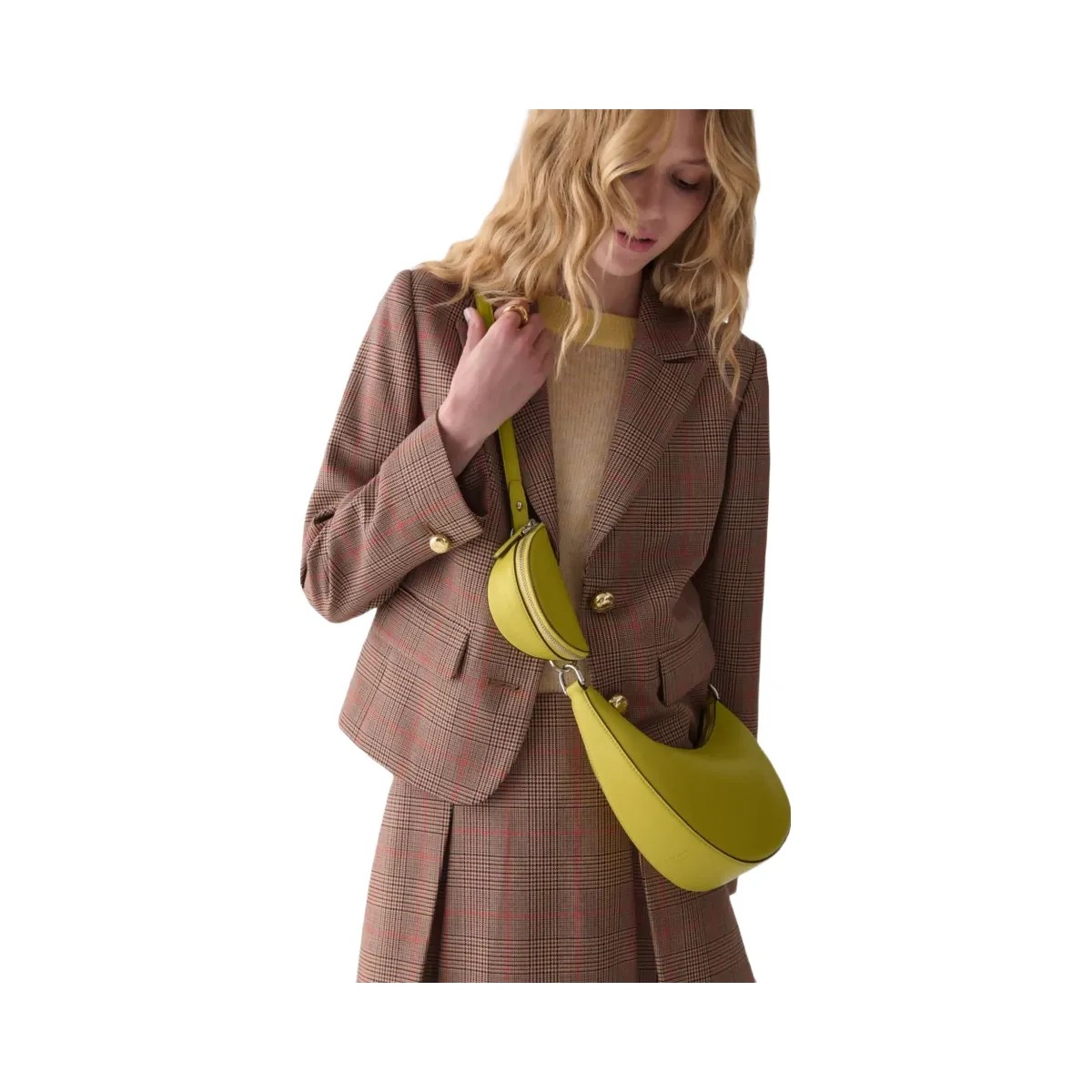 Kate Spade Duo Crossbody Bag Lime Slice - HypeFly India View 6