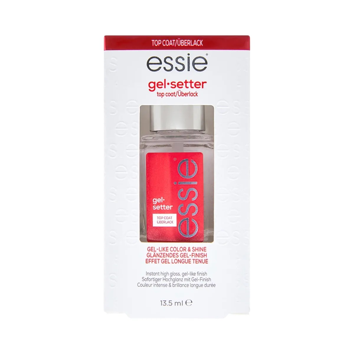 Essie Gel Setter Top Coat - Gel Like High Gloss Finish Nail Polish - HypeFly India View 2