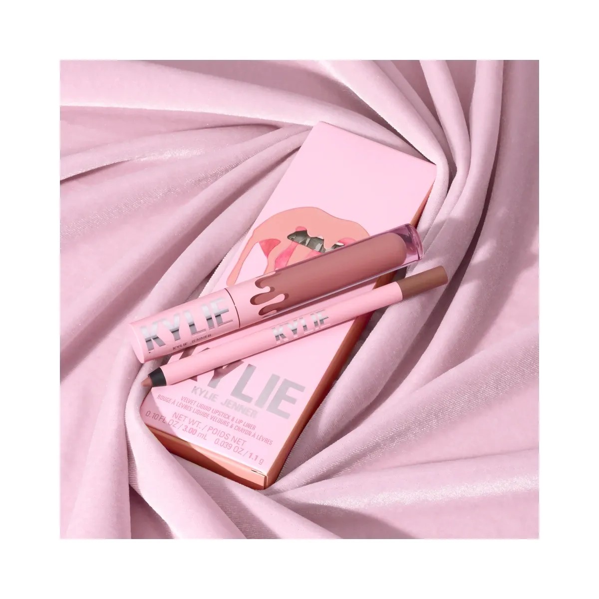 KYLIE COSMETICS Velvet Lip Kit 'Bare' - HypeFly India View 3