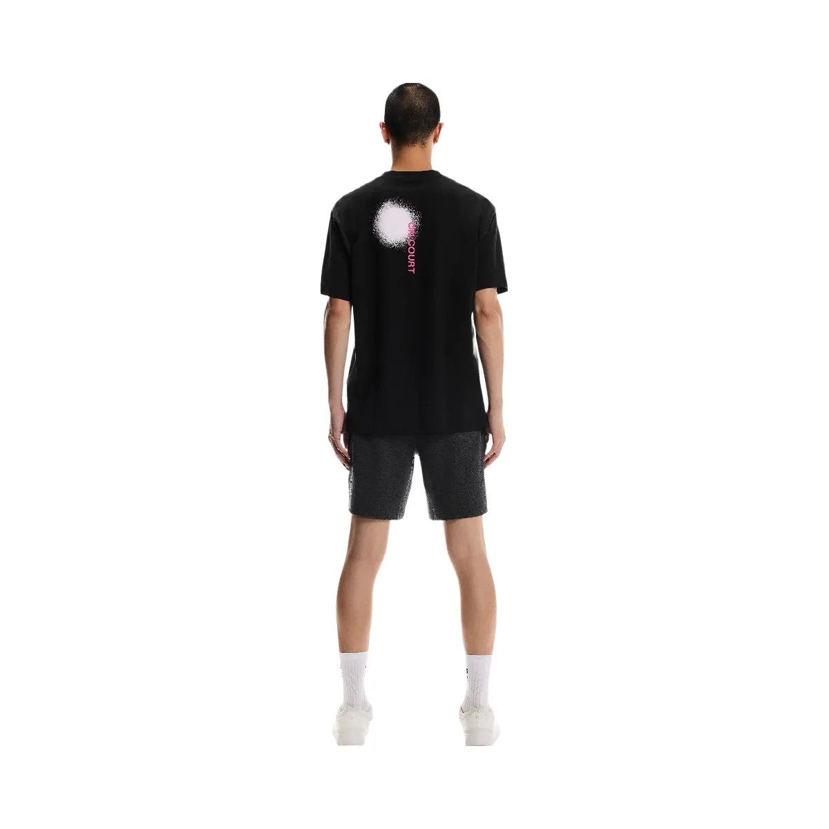 On Club-T Smash Black | Orchid - HypeFly India View 2