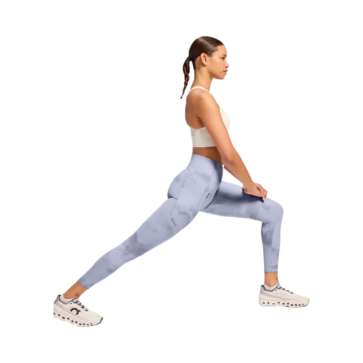 On Movement Tights Graphic Nimbus | Feather - HypeFly India View 2