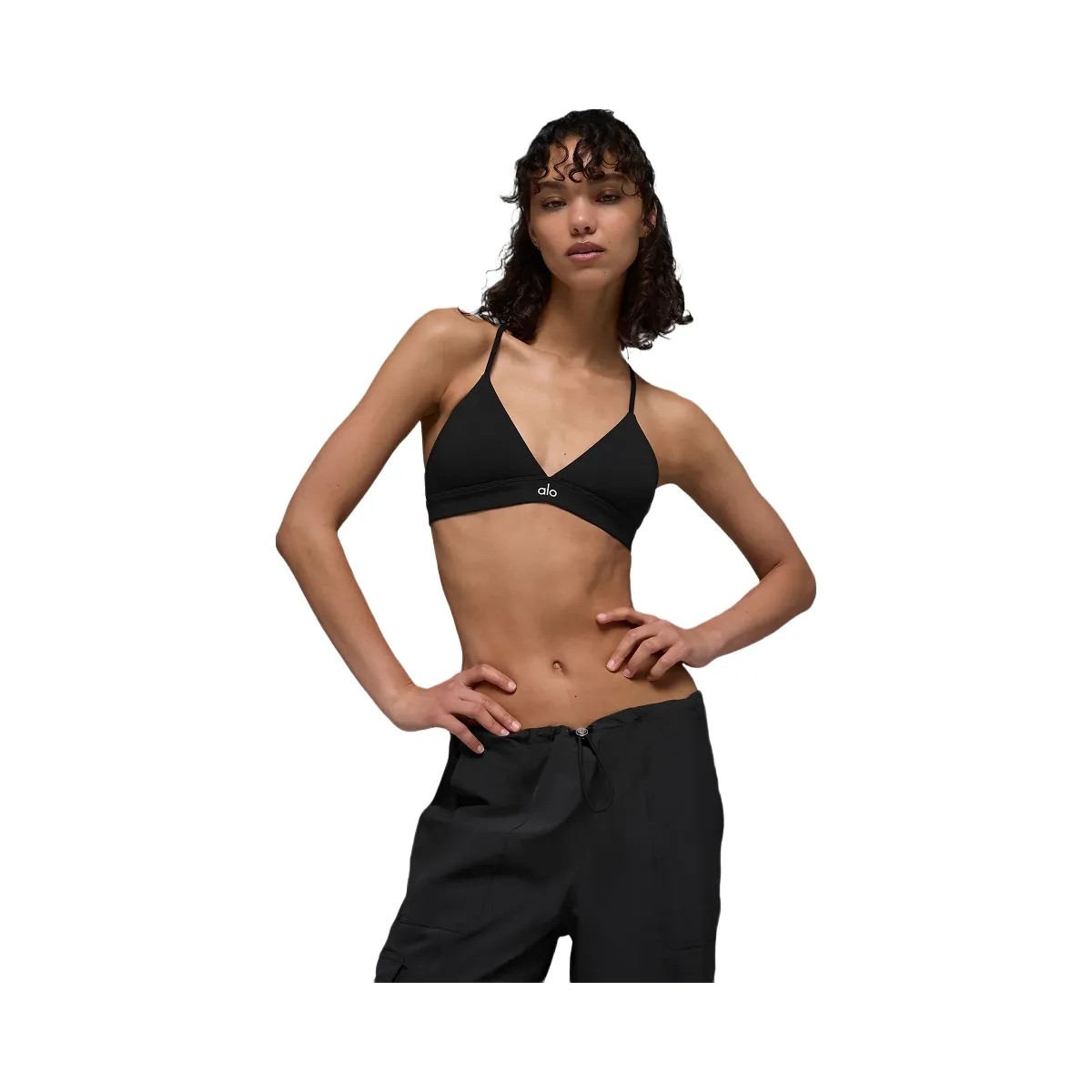 Alo Women's Splendor Bra - Black - HypeFly India View 1