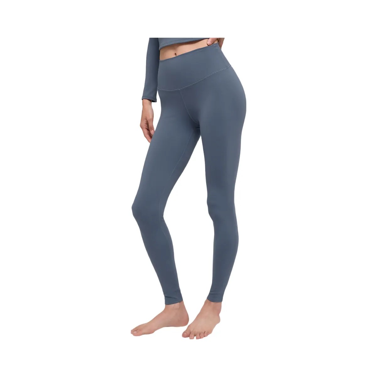 ALO Women's Softsculpt High-Waist Legging - Bluestone - HypeFly India View 1