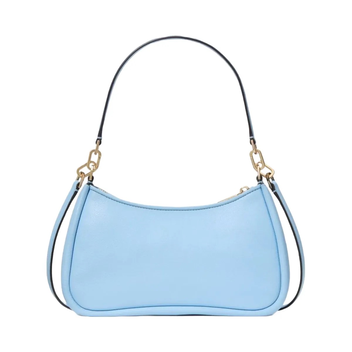 Kate Spade Kayla Woven Leather Small Convertible Shoulder Bag Montauk Blue - HypeFly India View 5