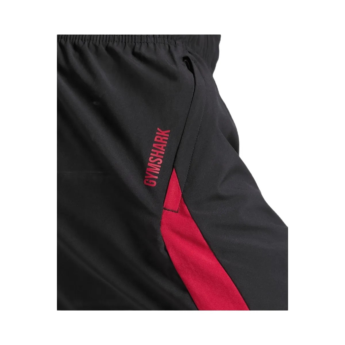 Gymshark Sport 7" Shorts - Black/Conditioning Red - HypeFly India View 6