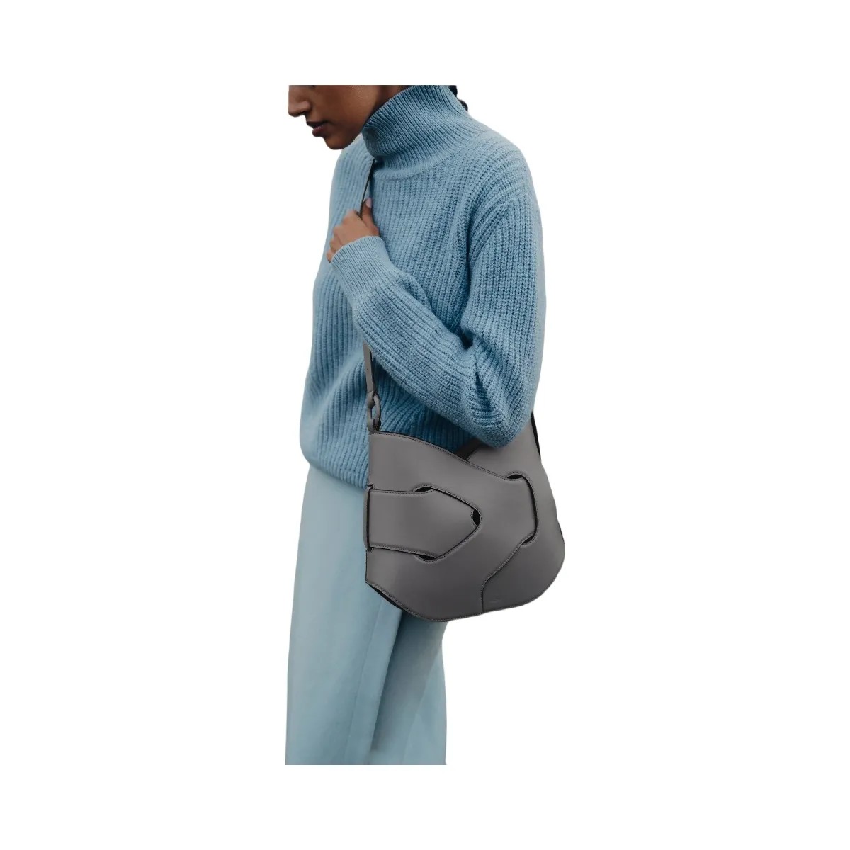 Polene Nodde Hobo Smooth Stone - HypeFly India View 2