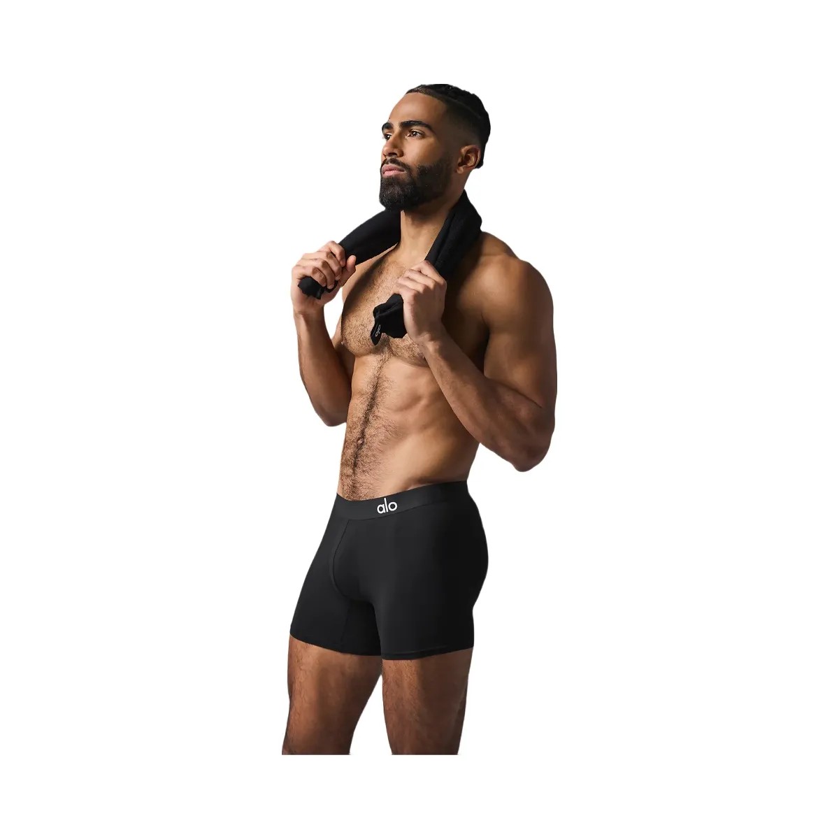 Alo Men's Day and Night Boxer - Black - HypeFly India View 2