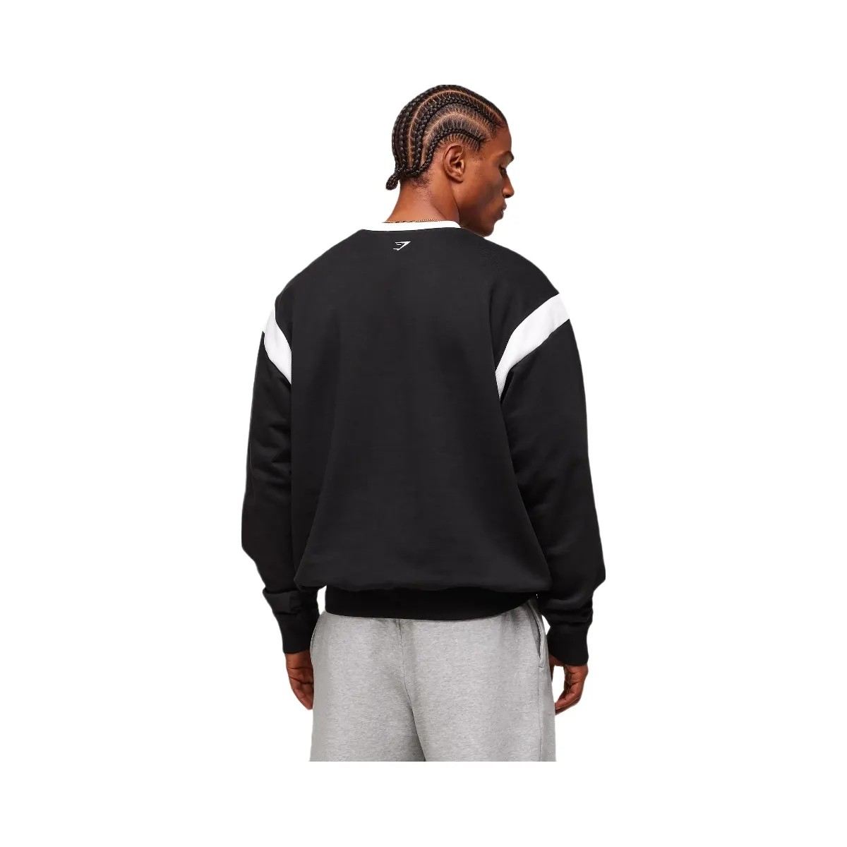Gymshark GSLC Crew - Black - HypeFly India View 2