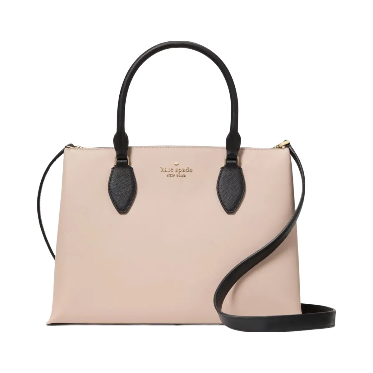 Kate Spade Rae Medium Satchel Warm Beige Multi - HypeFly India View 1