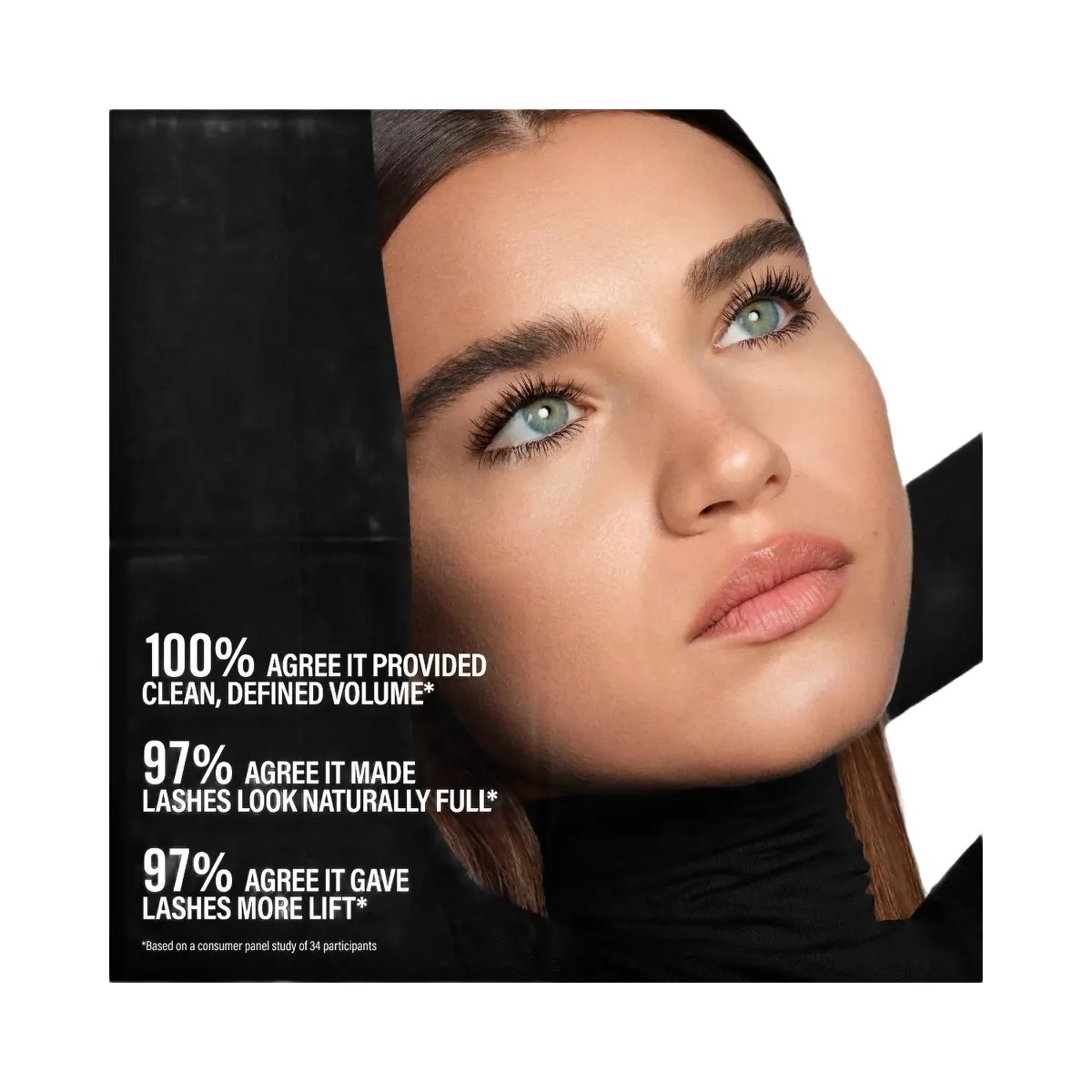 MAKEUP BY MARIO Master Mascara Volumizing & Lift - Super Black - HypeFly India View 6