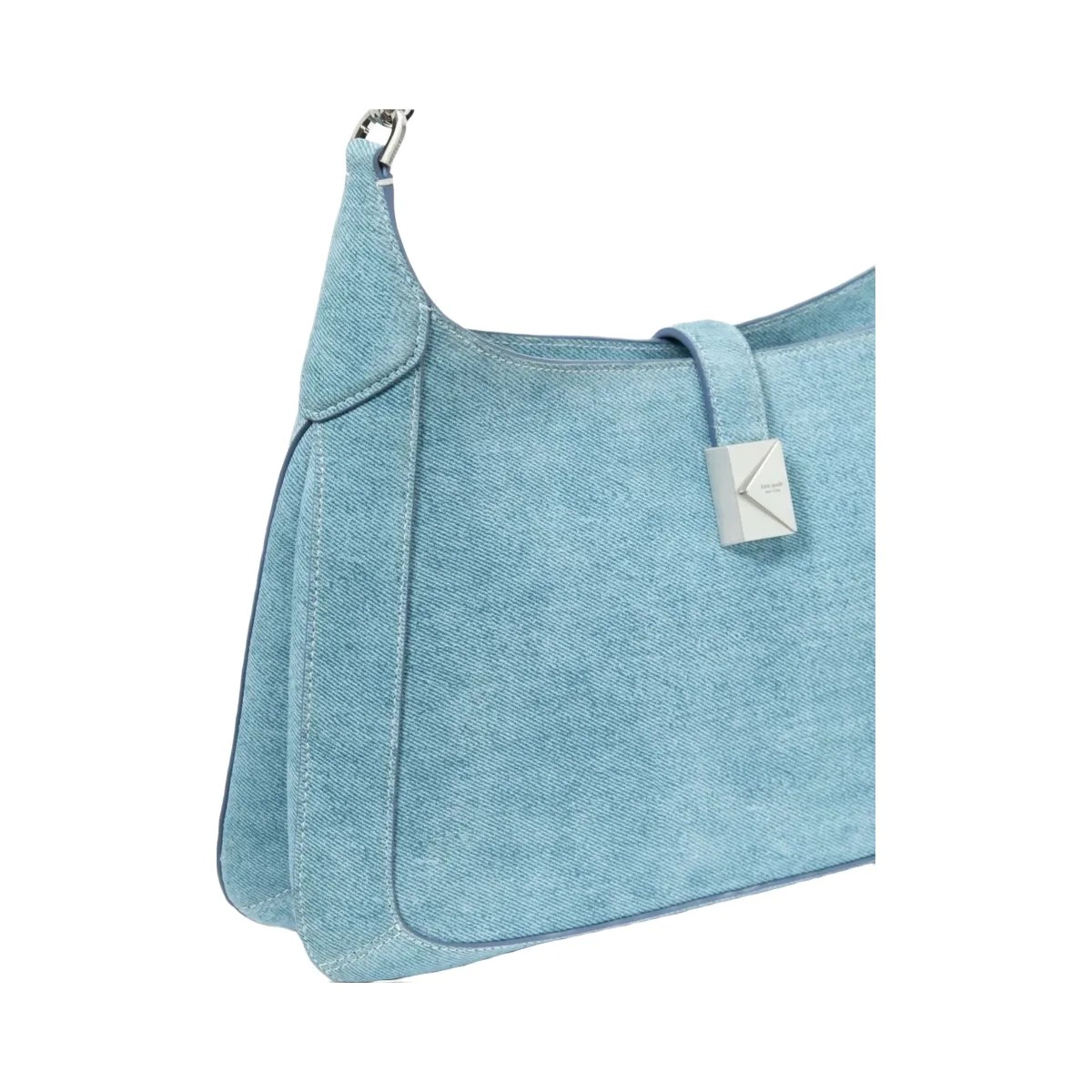 Kate Spade Deco Denim Hobo Bag Blue Multi - HypeFly India View 6