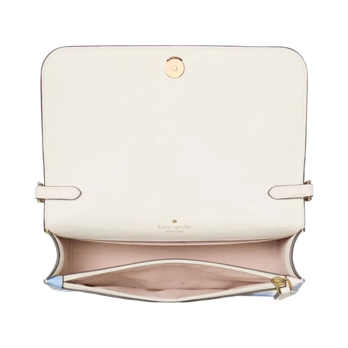 Kate Spade Madison Floral Willow Mini Crossbody Cream Multi - HypeFly India View 4