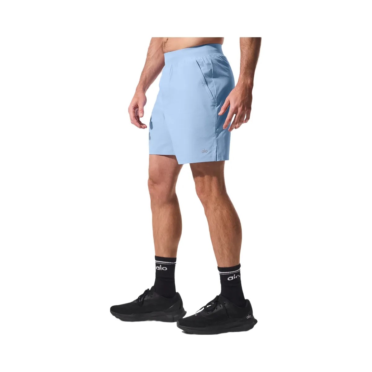 Alo Men's 7" Repetition Short - Seashell Blue - HypeFly India View 2