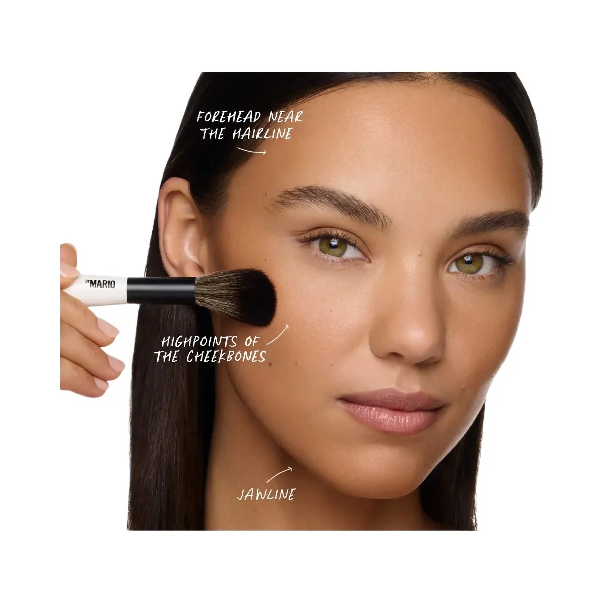 MAKEUP BY MARIO SoftSculpt Talc-Free Blurring Bronzer - Light Medium - HypeFly India View 5