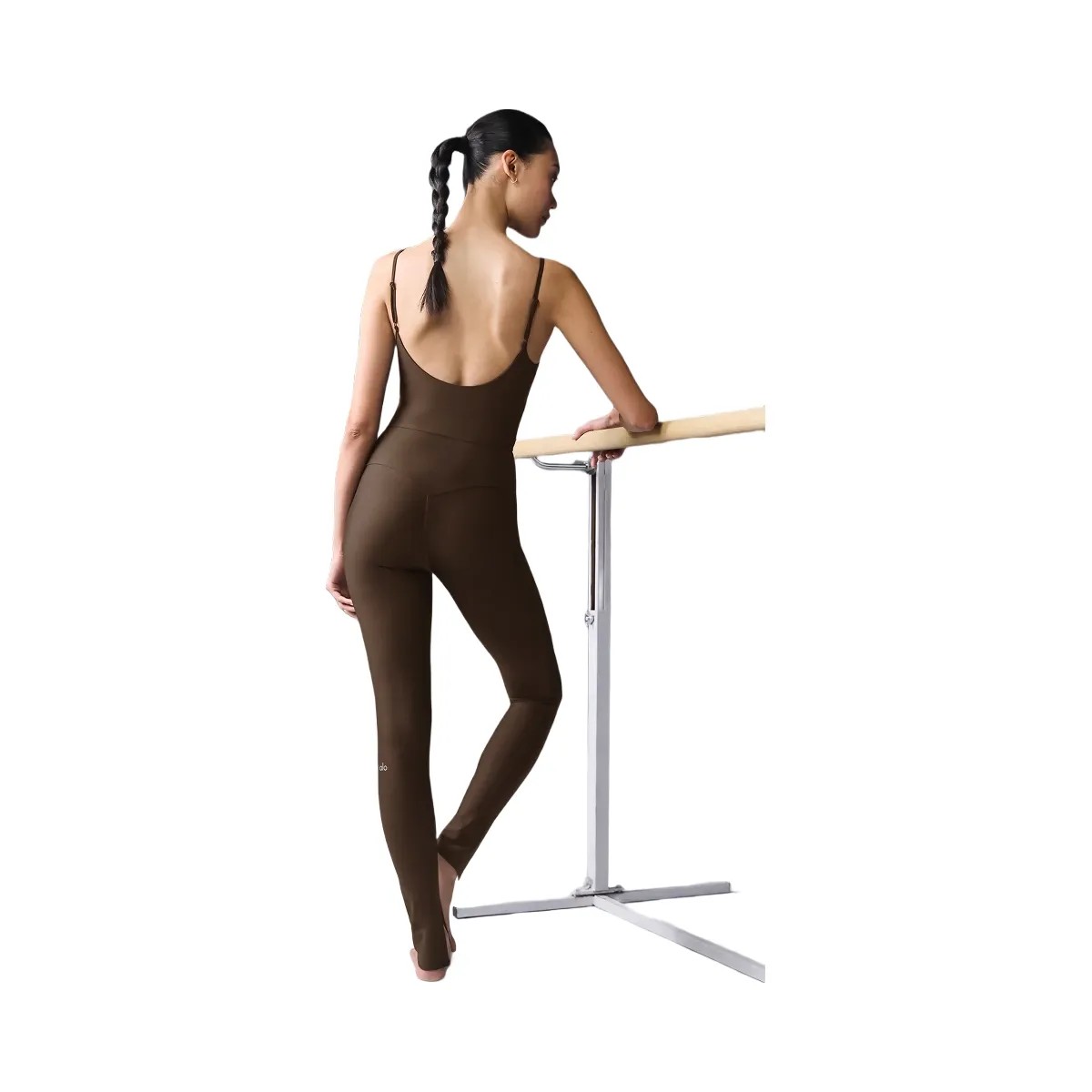 Alo Women's Airlift A-List Onesie - Espresso - HypeFly India View 4