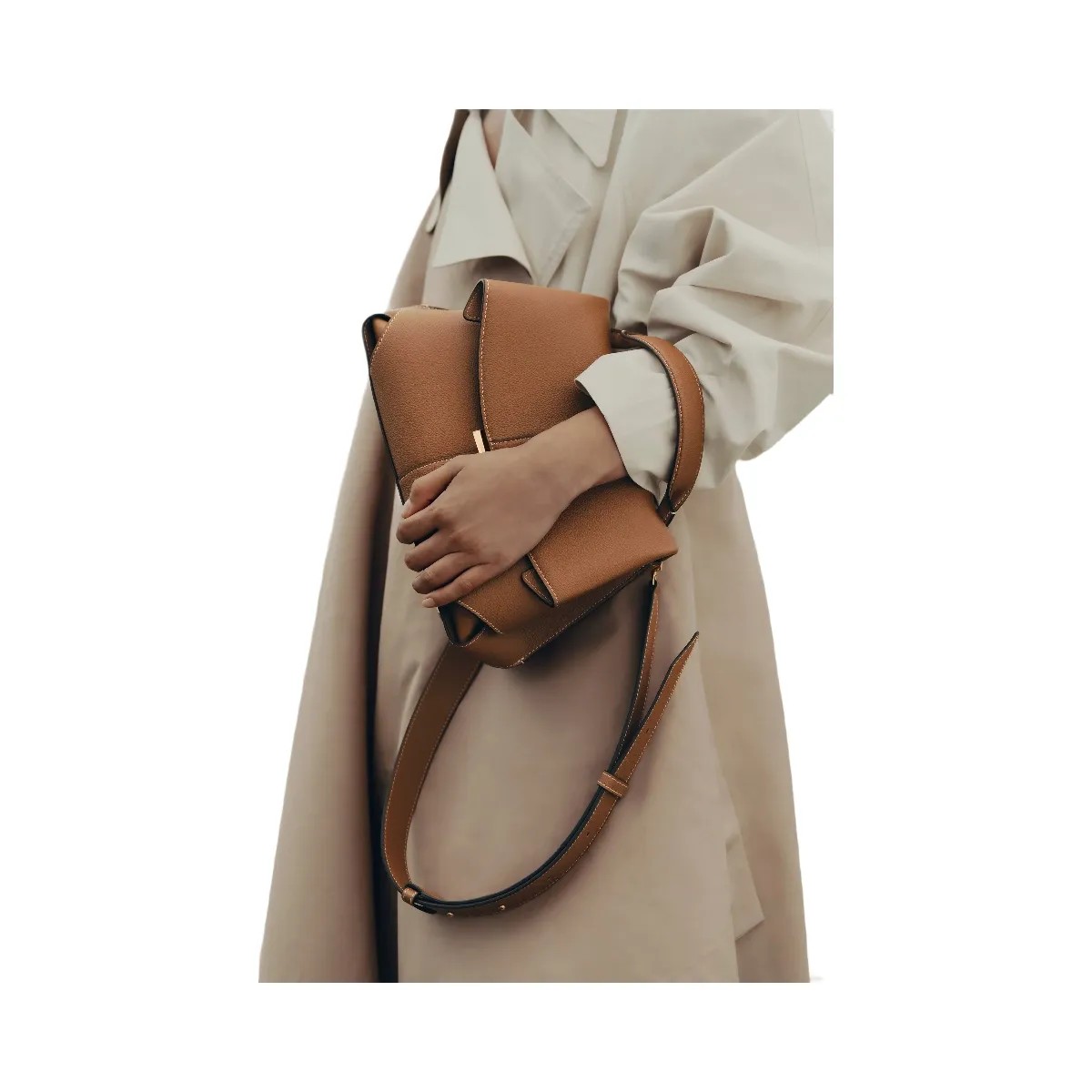 Polene Mokki Textured Camel - HypeFly India View 7