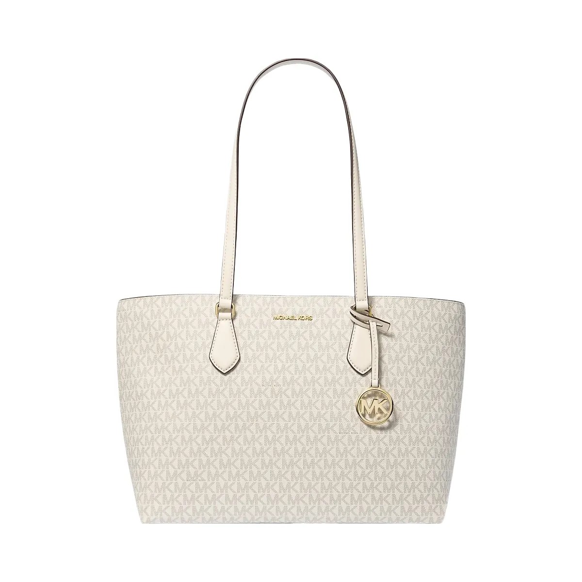 Michael Kors Sheila Large Signature Logo Tote Bag Lt Crm Multi - HypeFly India View 1