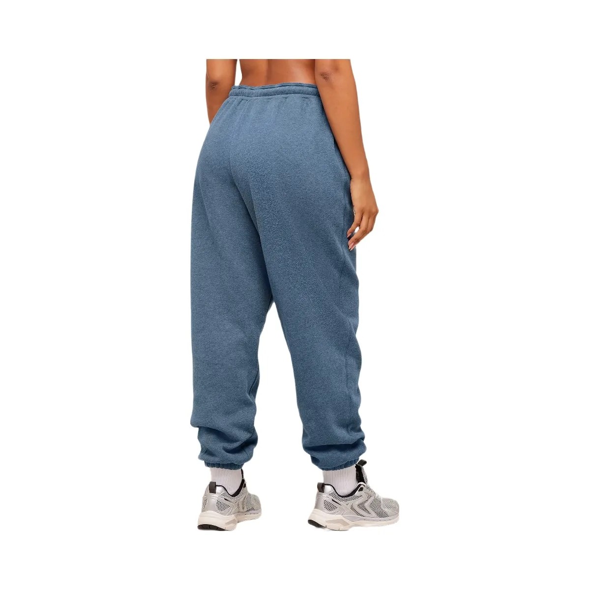 Gymshark Cosy Luxe Cuffed Joggers - Compound Blue Marl - HypeFly India View 2