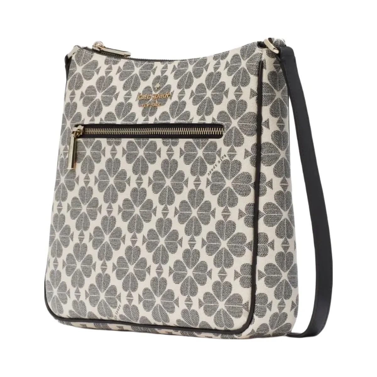 Kate Spade Signature Spade Flower Large Swingpack Crossbody Black Multi - HypeFly India View 3