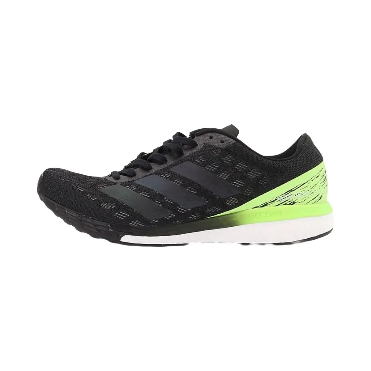 Adidas Adizero Boston 9 Black Signal Green - HypeFly India View 2