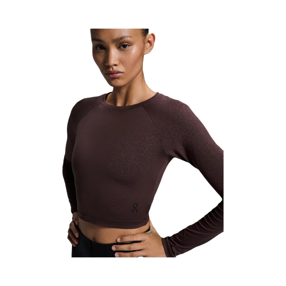 On Movement Long-T Crop Mulberry - HypeFly India View 4