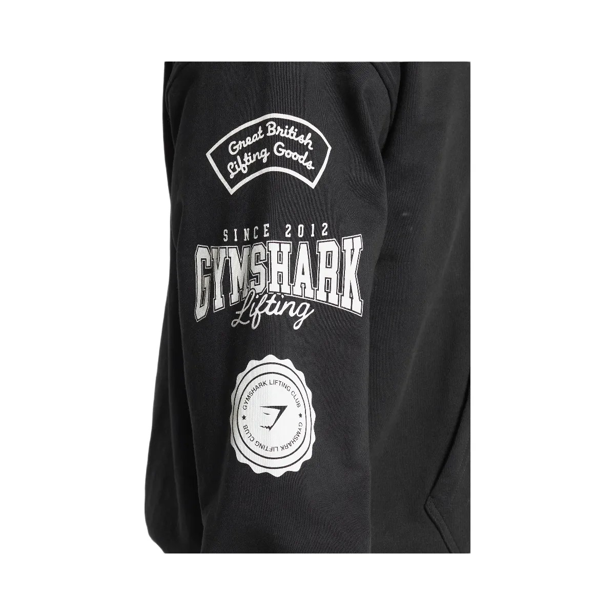 Gymshark Lifting Essentials Hoodie - Black - HypeFly India View 5