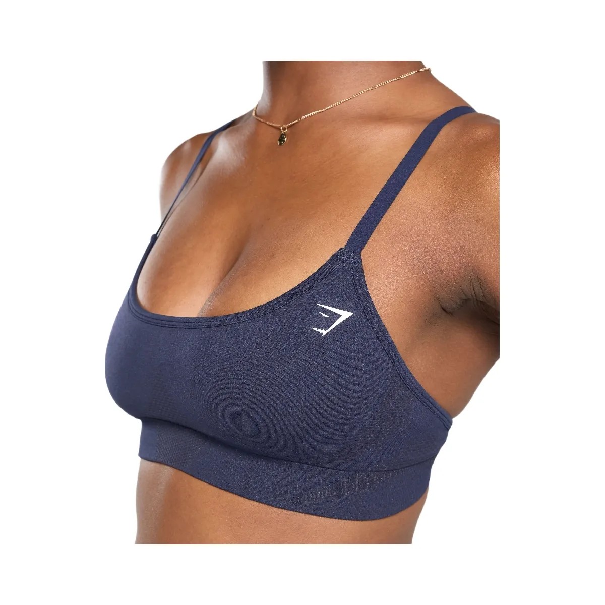 Gymshark Vital Sports Bra - Heavy Blue Marl - HypeFly India View 4