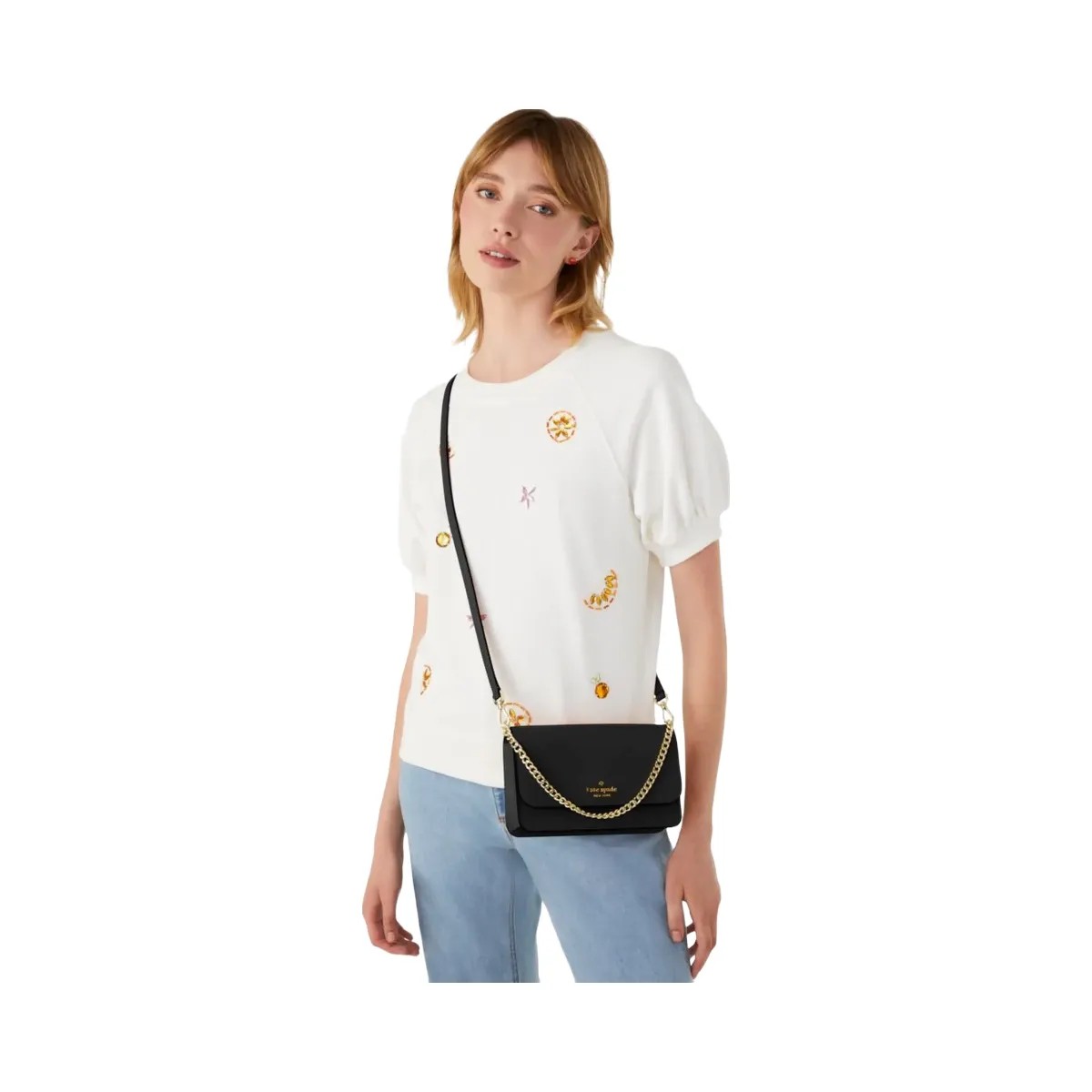 Kate Spade Madison Willow Mini Crossbody Black - HypeFly India View 2