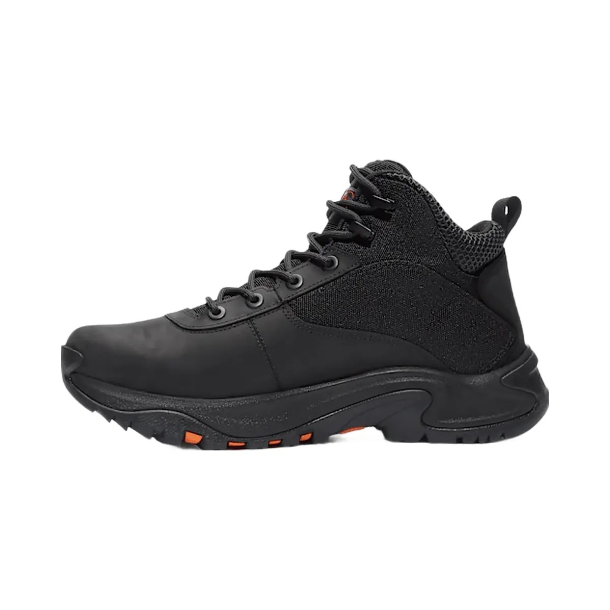 Timberland Mt Maddsen Peak Mid Waterproof Hiking Boot Black Full-Grain Men'S - HypeFly India View 5