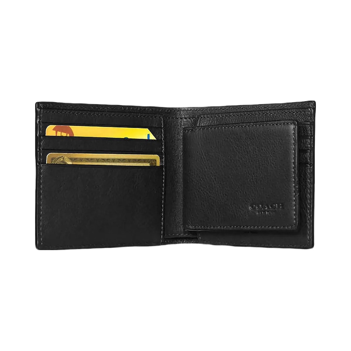 Coach 3 In 1 Wallet Smooth Leather-Black - HypeFly India View 2