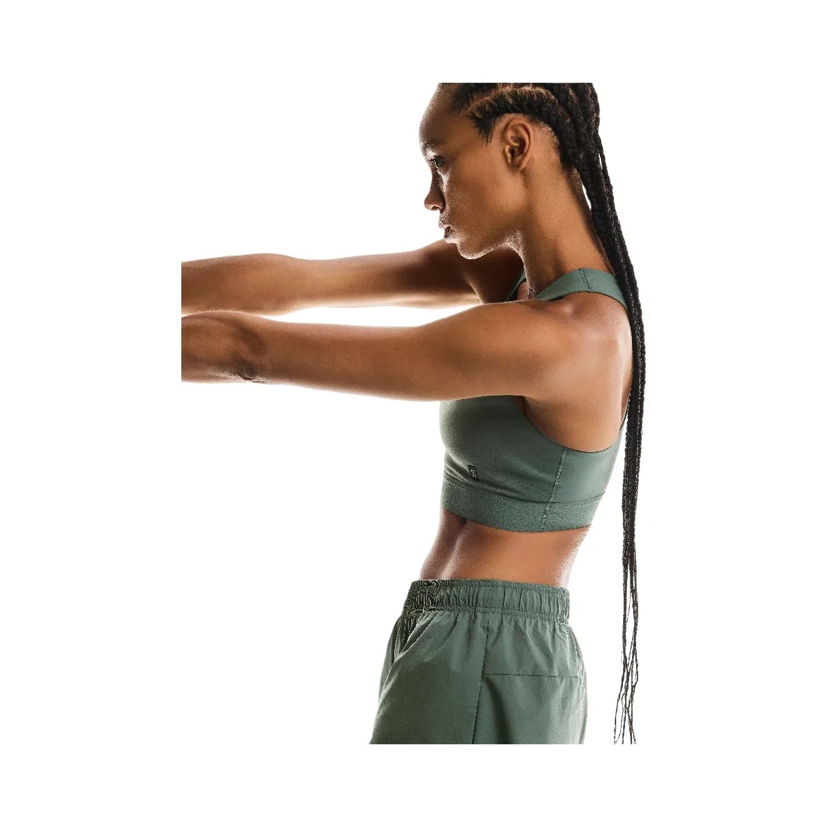 On Core Bra Olive - HypeFly India View 3